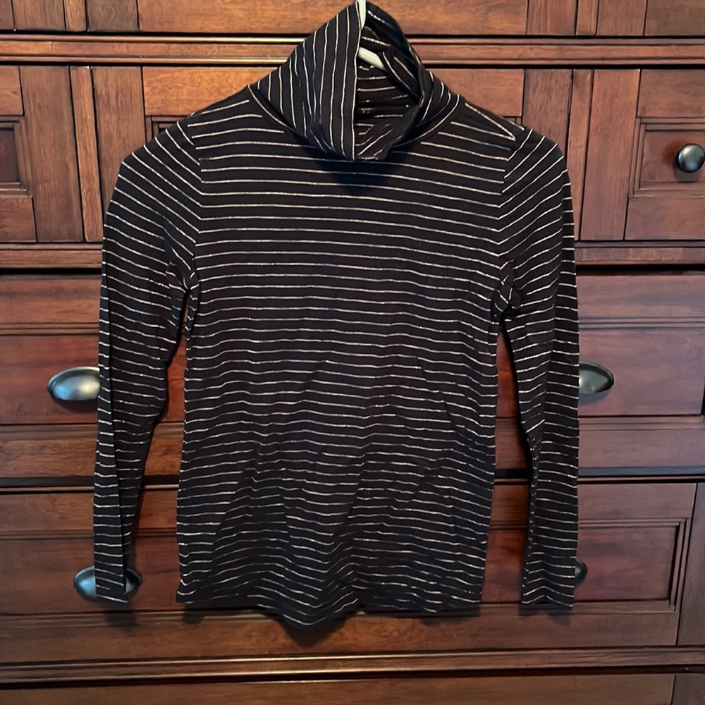 Loft vintage soft turtle neck tee
